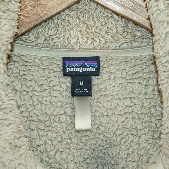 Patagonia Women's Los Gatos Fleece 1/4 Zip Sweater jacket in ELKH size Medium - Picture 2 of 10